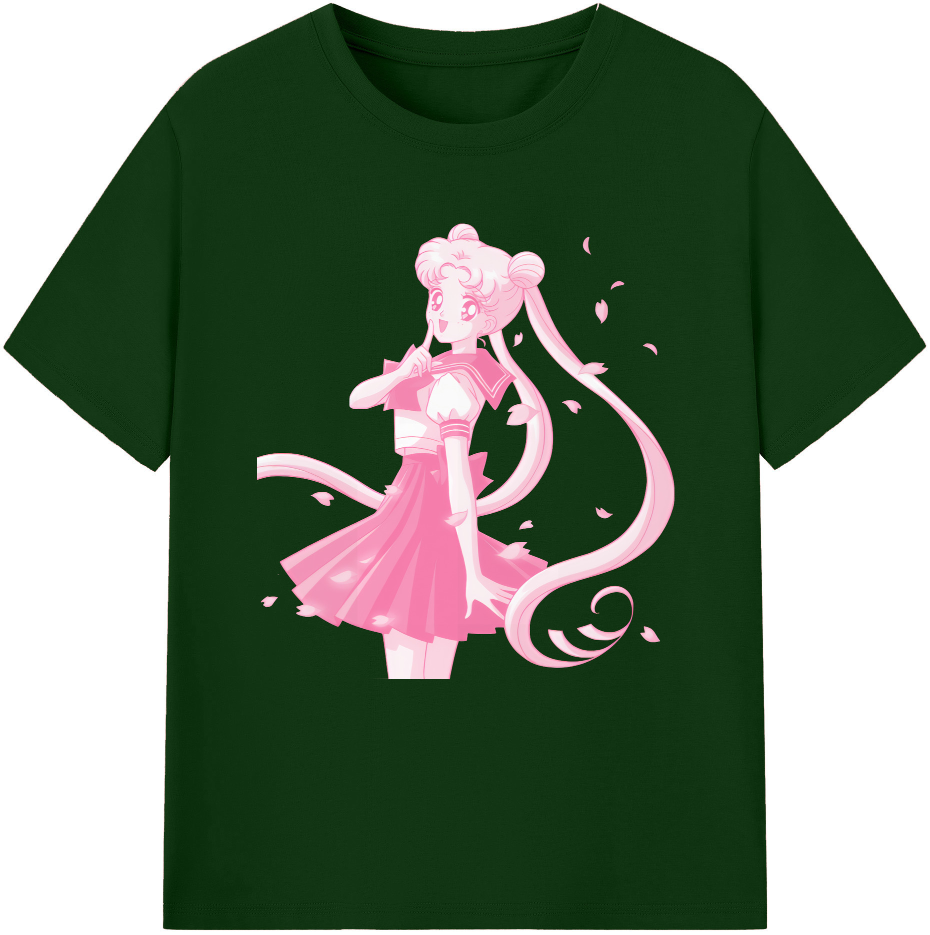 （画像用） 美少女戦士セーラームーン 愛野 美奈子 あいの みなこ Sailor Moon Aino Minako 綿100％半袖Tシャツ（フロントプリント）